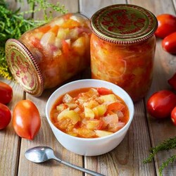 Астраханская закуска из кабачков на зиму