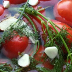 Настоящие бочковые помидоры соленые в холодильник