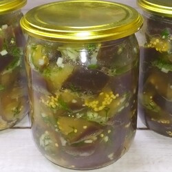 Баклажаны, как грибы на зиму