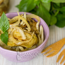 Баклажаны как шашлык вкусная заготовка на зиму