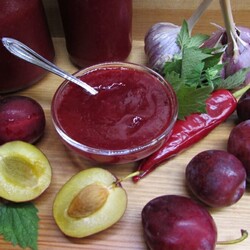 Соус из сливы "А-ля ткемали" на зиму