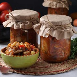 Икра из баклажанов с морковью на зиму