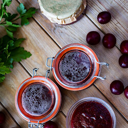 Аджика из сливы и болгарского перца на зиму