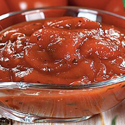 Соус помидорный только из помидоров и зелени на зиму. Готовить обязательно!