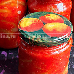 Кабачки острые в томатном соусе на зиму