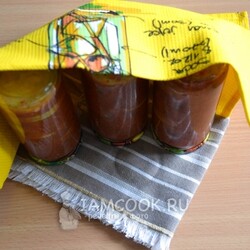 Закуска из кабачков с морковью в томате на зиму