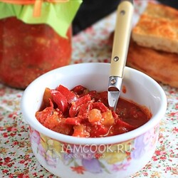 Салат из баклажанов «Вкуснотища» — рецепт с фото