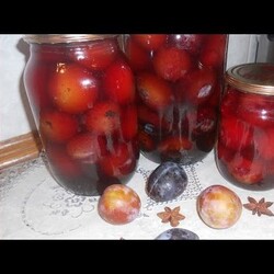 Маринованные сливы на зиму. Мой любимый рецепт! Готовить только по нему в 3-х литровых банках с коньяком