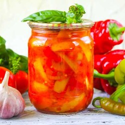 Лечо из болгарского перца по-кубанки на зиму