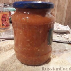 Аджика из кабачков без уксуса и стерилизации на зиму