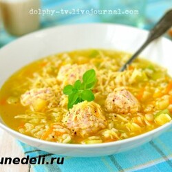 Рецепт супа с макаронами | Меню недели