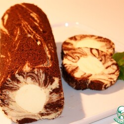 Бисквитный рулет Торнадо