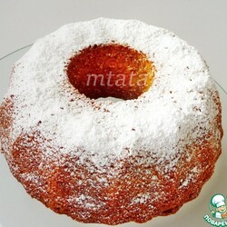 Кекс яблочный