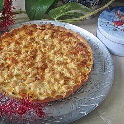 Пирог с плавлеными сырками
