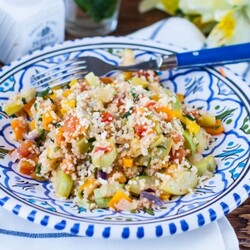 Овощи с кус-кусом | Меню недели