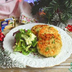 Рыбные котлеты с плавленным сырком