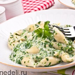 Рецепт зеленой паста | Меню недели