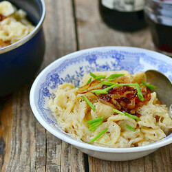 Макароны с квашеной  капустой - рецепт с пошаговыми фото | Меню недели