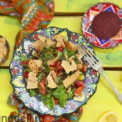 Салат из помидоров и огурцов  | Меню недели