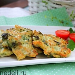 Рецепт рыбных оладий | Меню недели