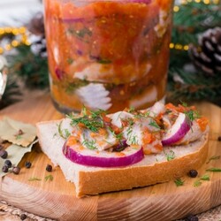 Сельдь в томатном соусе | Меню недели