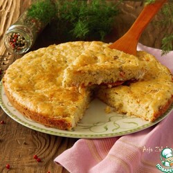 Крестьянский рыбный пирог