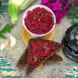 Салат из кабачков и свеклы на зиму