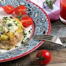 Рецепт гнезд из фарша с картошкой | Меню недели