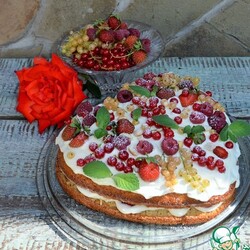 Легкий летний торт
