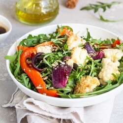 Салат из запеченной цветной капусты | Меню недели