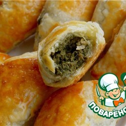 пирожки со шпинатом