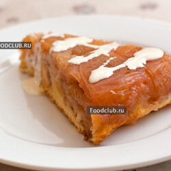 Янтарный яблочный пирог Татьяны Толстой