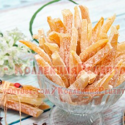 Цукаты из апельсиновых и лимонных корок