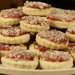 Постное печенье с повидлом "Крошечка"