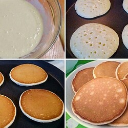 Отменные панкейки на молоке