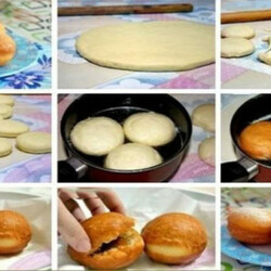 Вкуснейшие пончики с начинкой