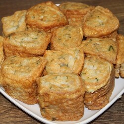 Закуска из вафельных коржей