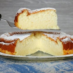 Невероятный десерт из запечённого йогурта — попробуйте!