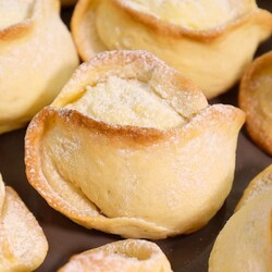 Творожное печенье «Розочки» – по вкусу, как сочники