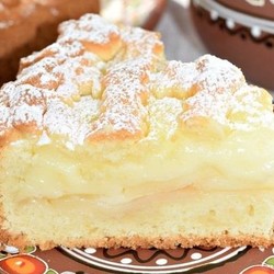 Пирог с яблоками «Нежный»