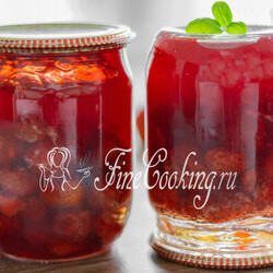 Клубничное варенье с желатином