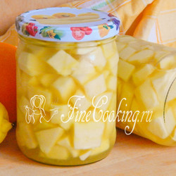 Сладкие кабачки на зиму