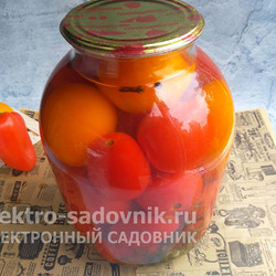 Помидоры в загадочном маринаде - рецепт с фото пошагово