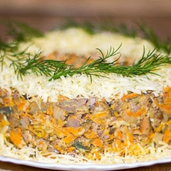 Отличный салат «Довольный муж». Вас будут носить на руках