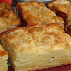 Яблочный пирог-суфле