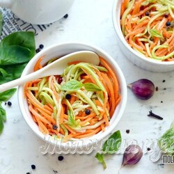 Кабачки по-корейски на зиму – 6 самых простых, вкусных, быстрых рецептов приготовления