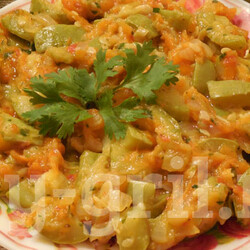 Тушеные кабачки в мультиварке