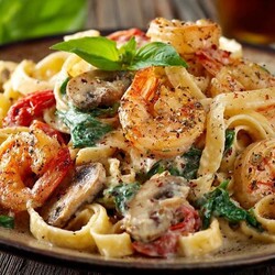 Самая вкусная паста с креветками: 3 лучших рецепта в сливочном соусе, с помидорами, грибами и сыром