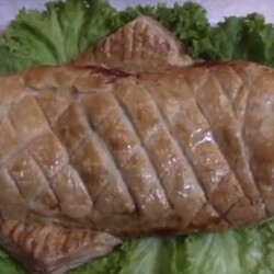 Рыба в слоеном тесте