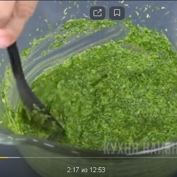 Укропный соус.Зелень остается Свежей до 2-х месяцев! Рецепты из укропа